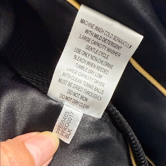 Calvin Klein Performance Black Hooded Puffer Jacket - Picture 10 of 13